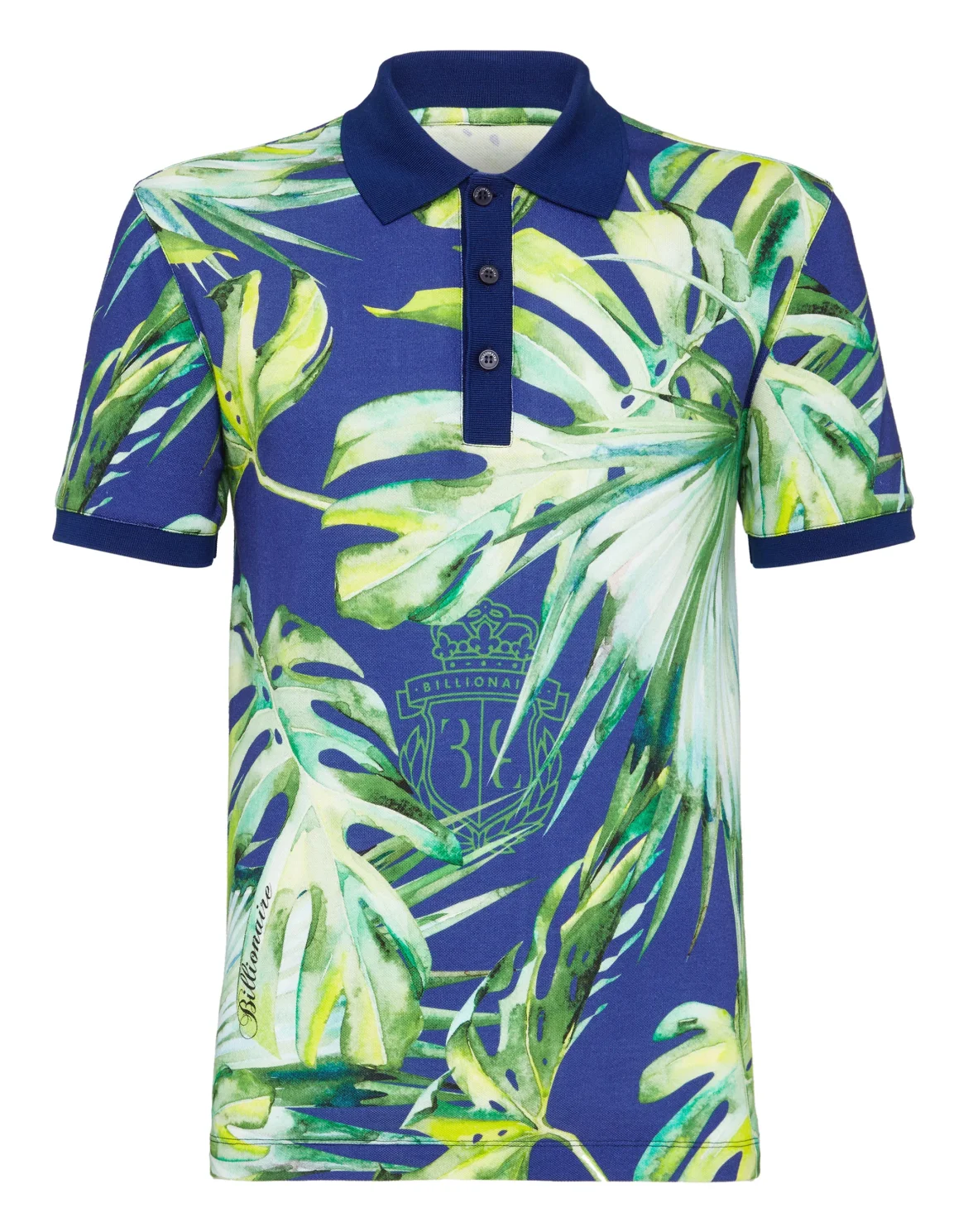 Polo shirt SS Palms, цвет: Синий