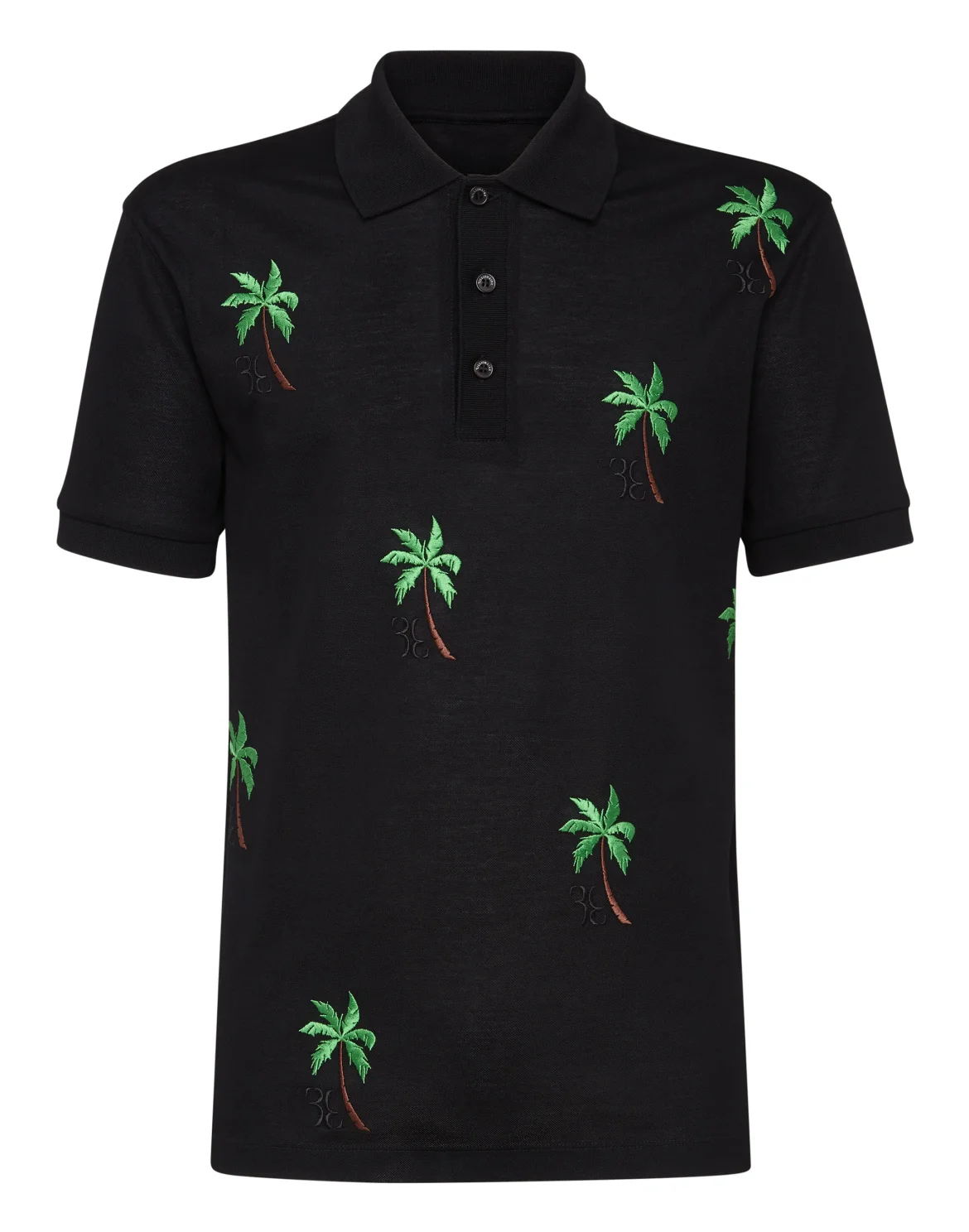 Polo shirt SS Palms, цвет: Черный