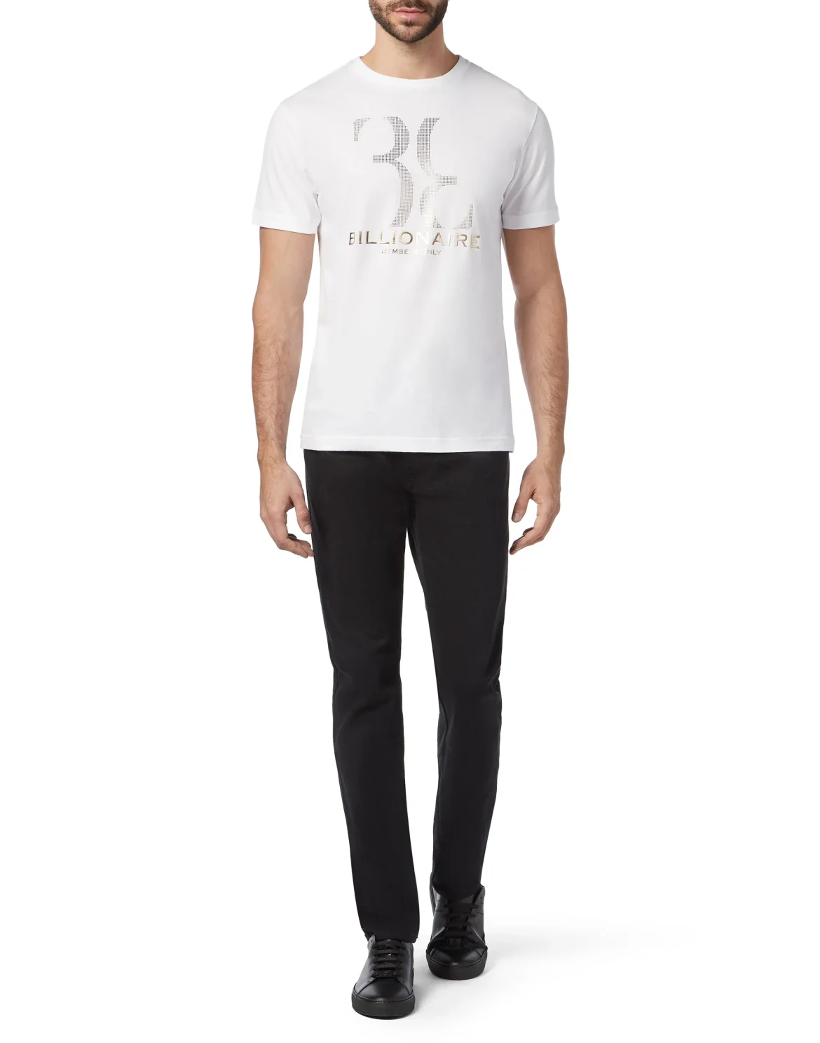 T-shirt Round Neck SS Double B, цвет: Белый