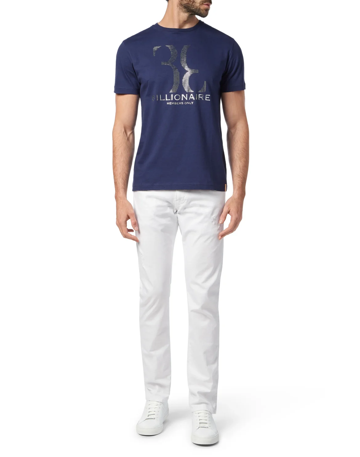 T-shirt Round Neck SS Double B, цвет: Синий