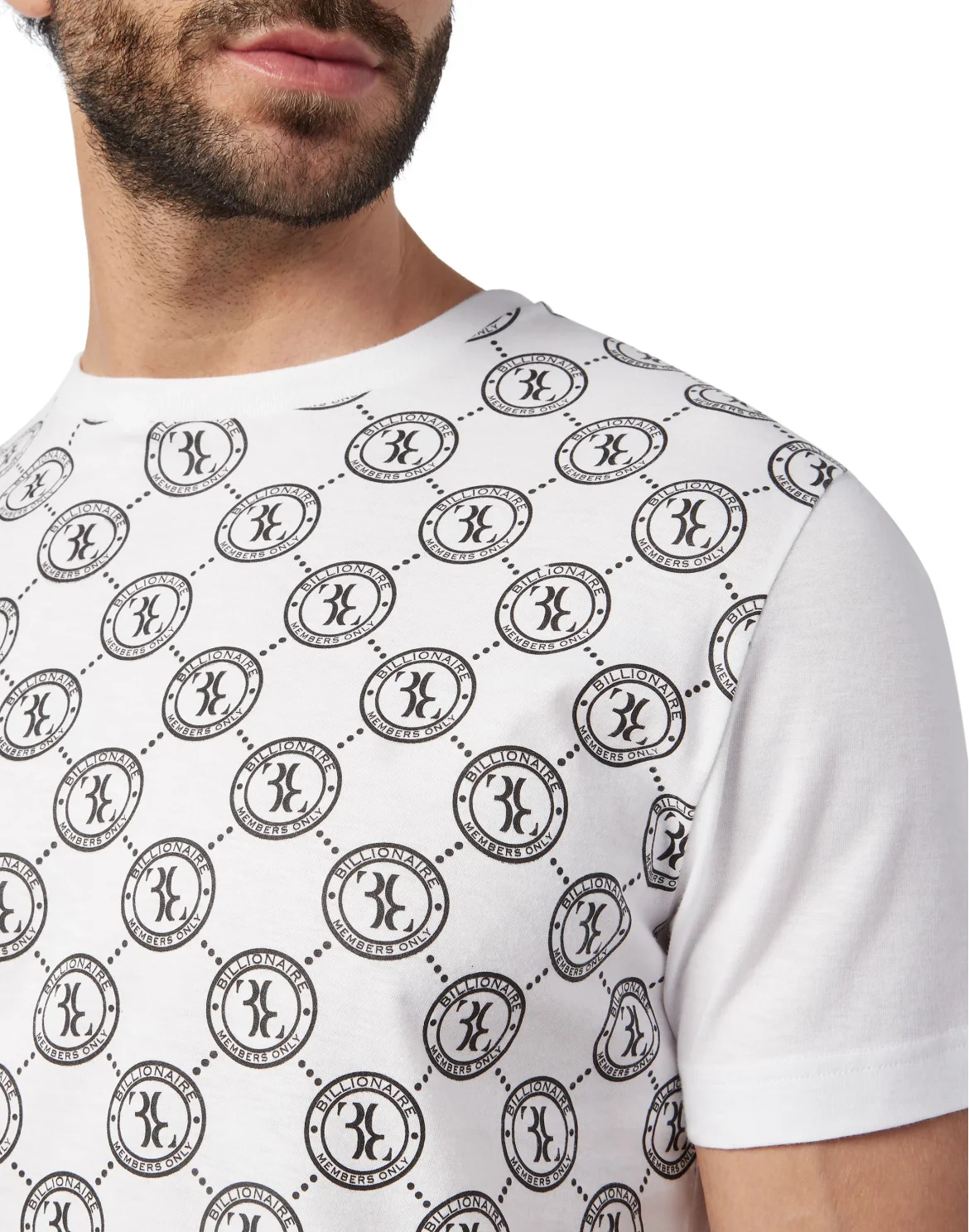 T-shirt Round Neck SS Members only, цвет: Белый