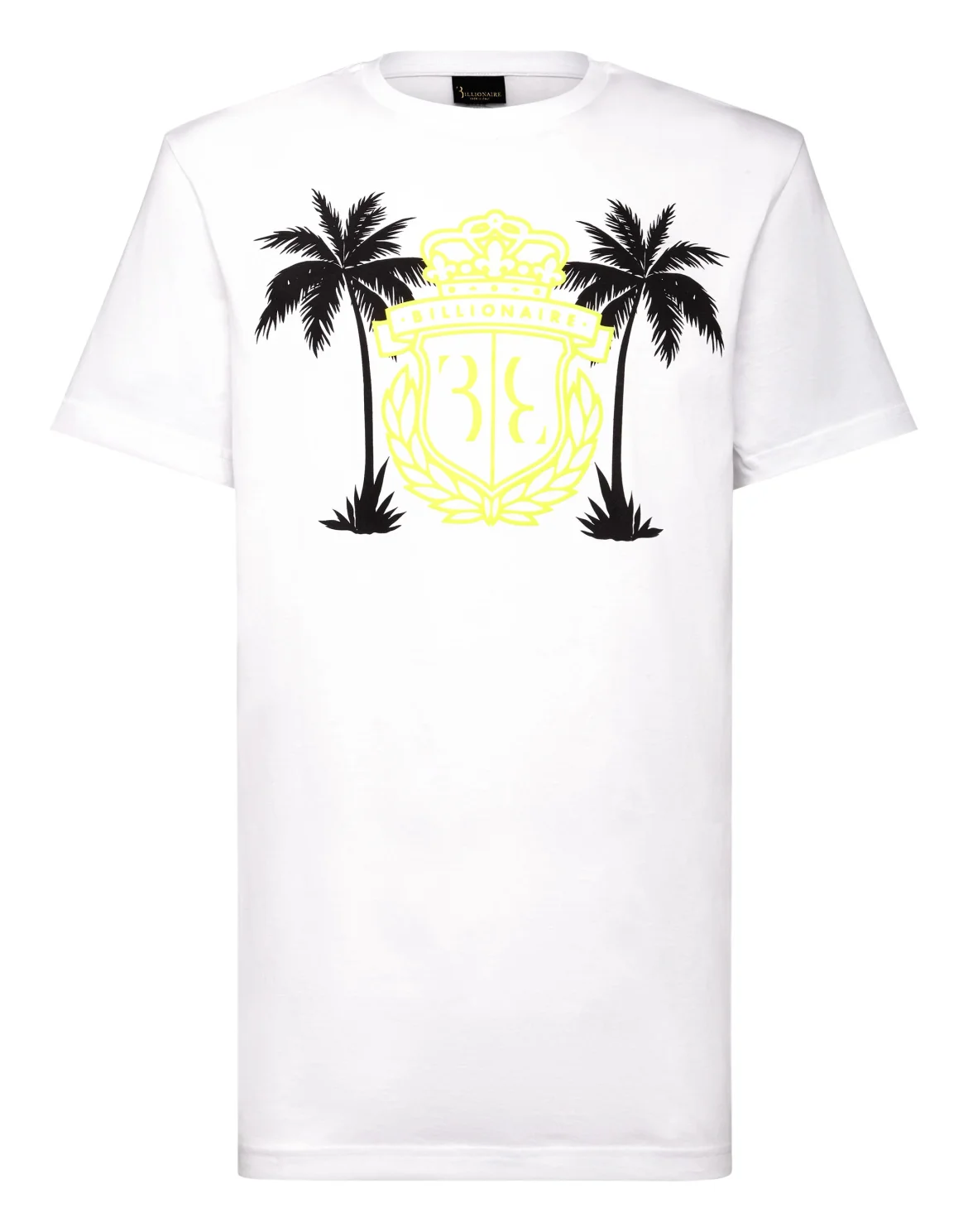T-shirt Round Neck SS Palms, цвет: Белый