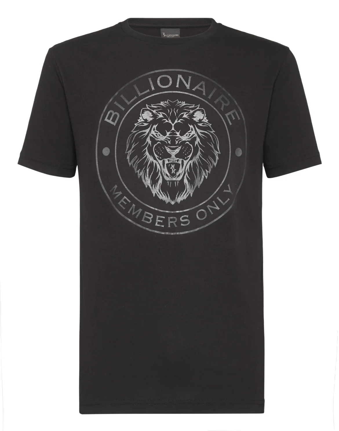 T-shirt Round Neck SS Lion, цвет: Черный