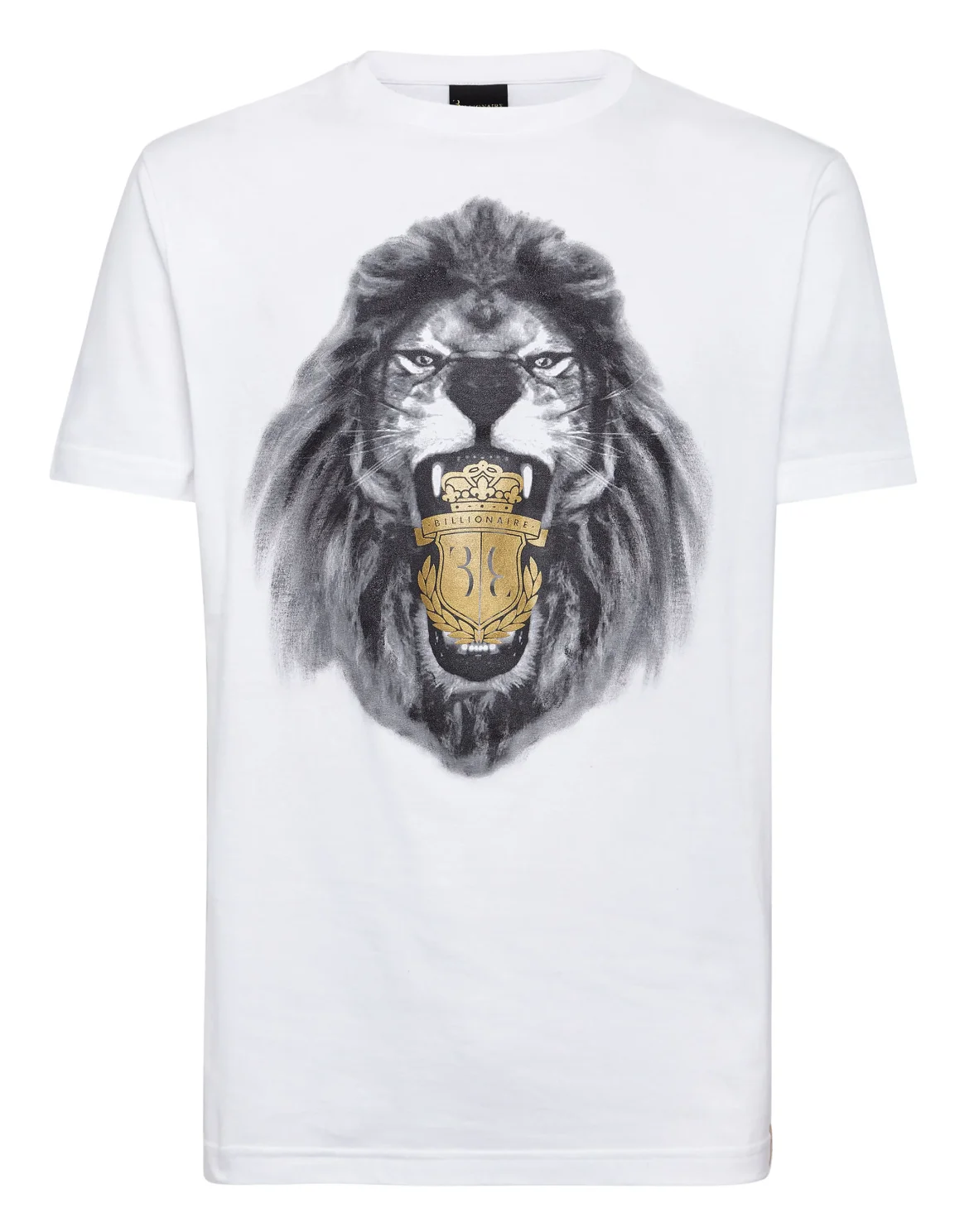 T-shirt Round Neck SS Lion, цвет: Белый