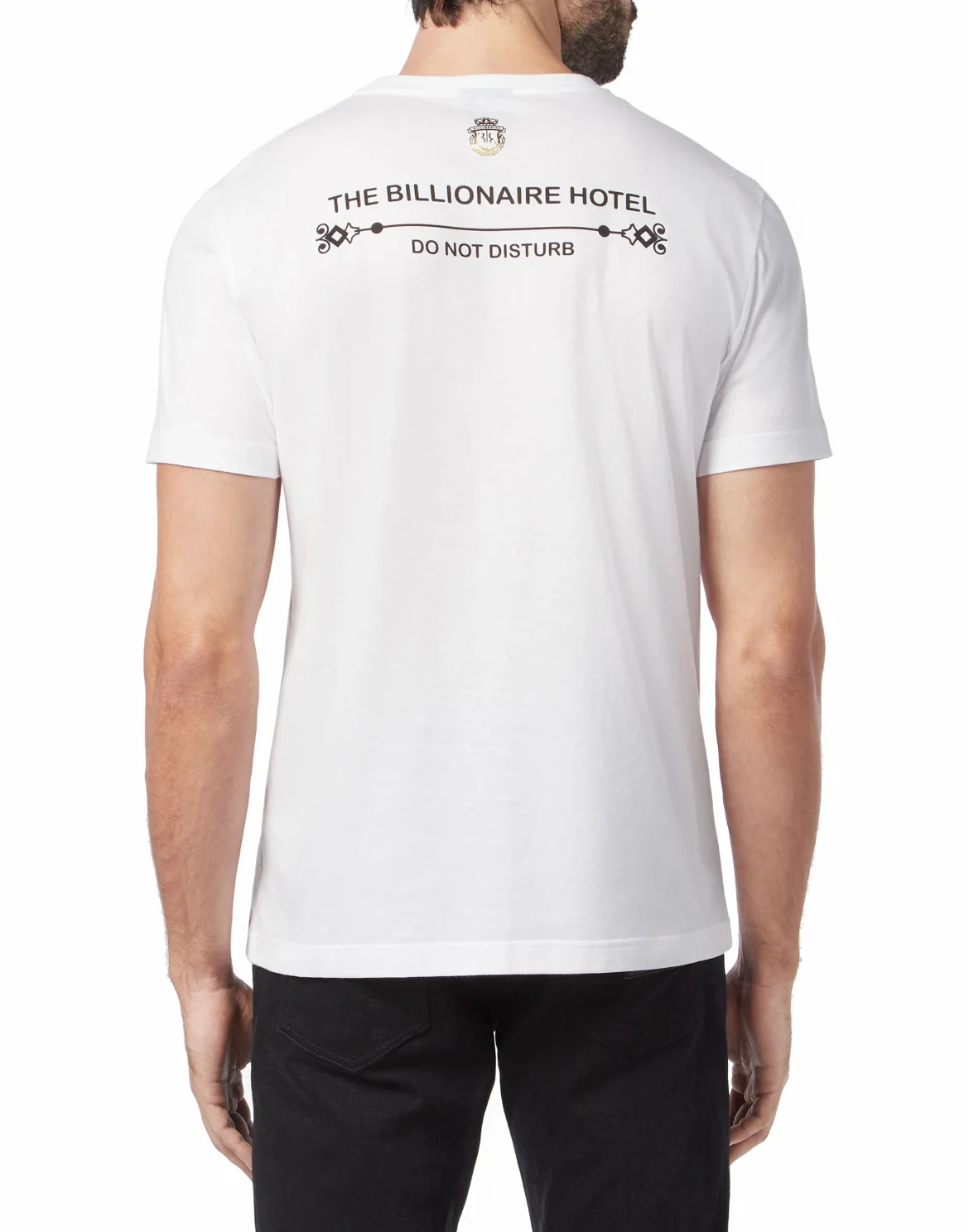 T-shirt Round Neck SS Baroque, цвет: Белый