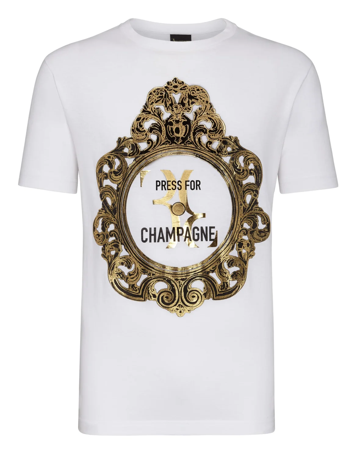 T-shirt Round Neck SS Baroque, цвет: Белый