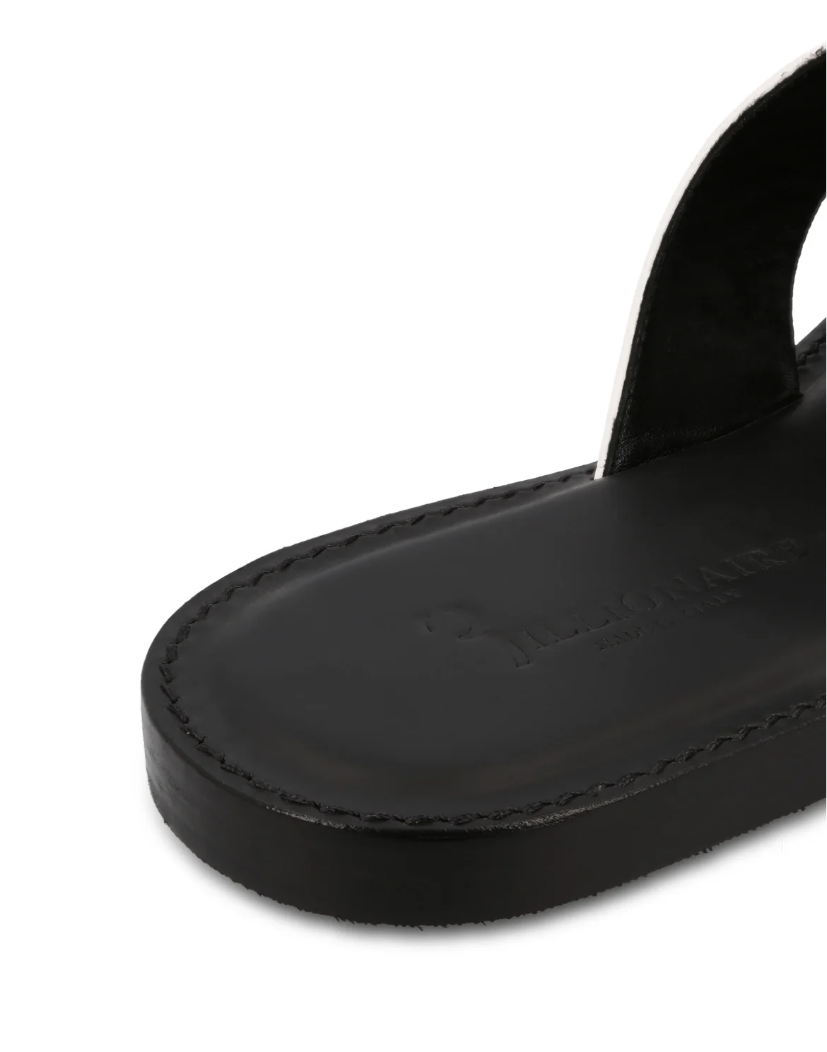 Sandals Flat Crest, цвет: Белый
