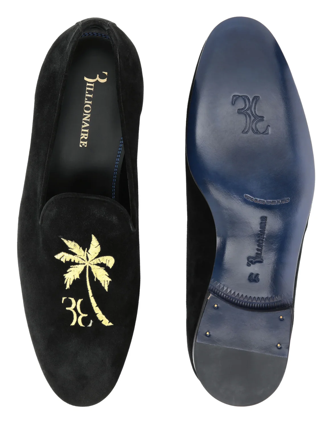 Loafers Palms, цвет: Черный