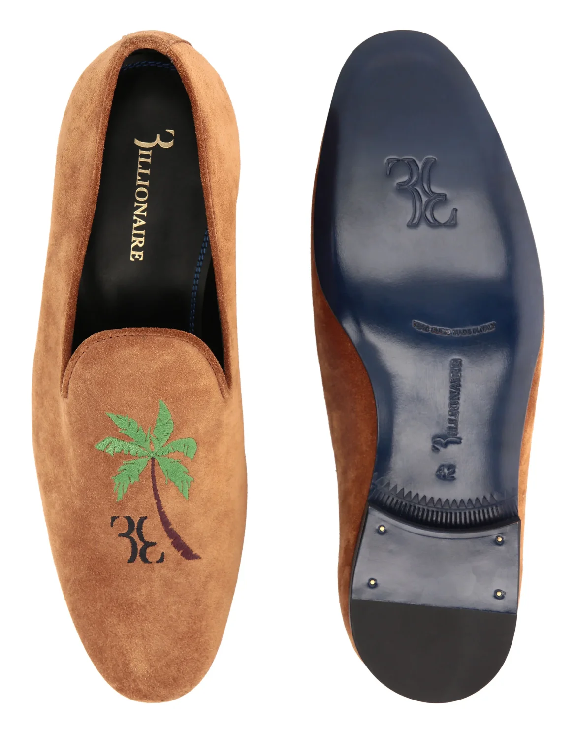 Loafers Palms, цвет: Коричневый