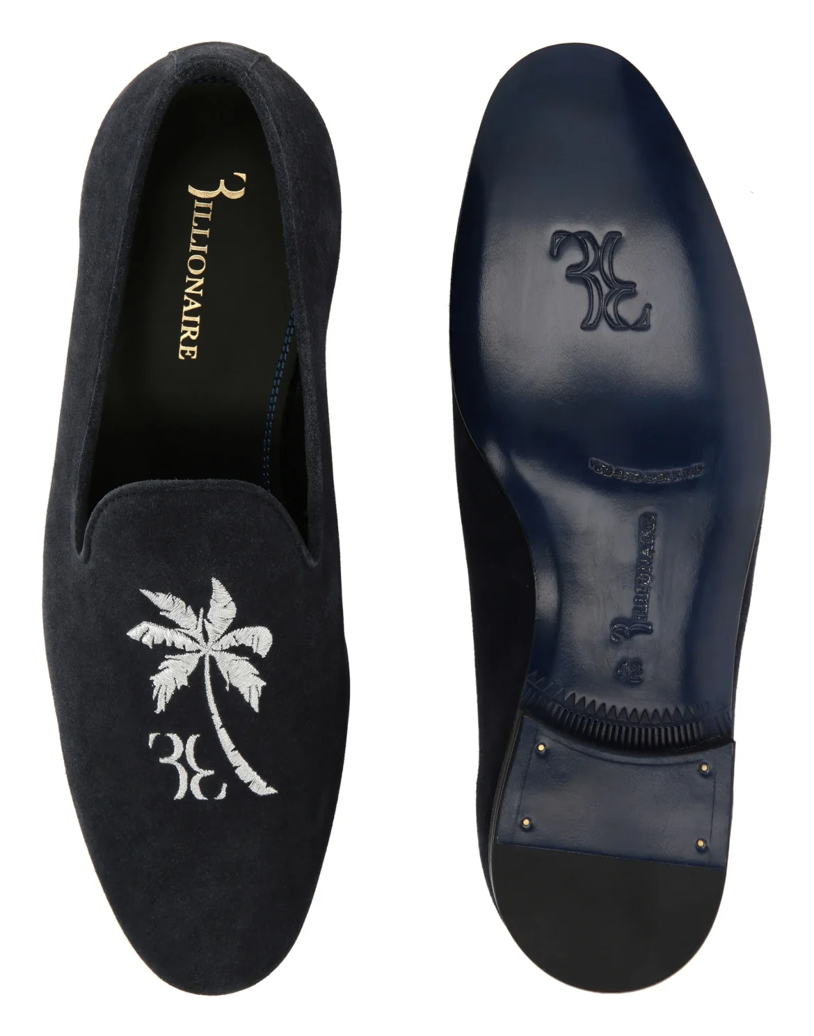 Loafers Palms, цвет: Синий