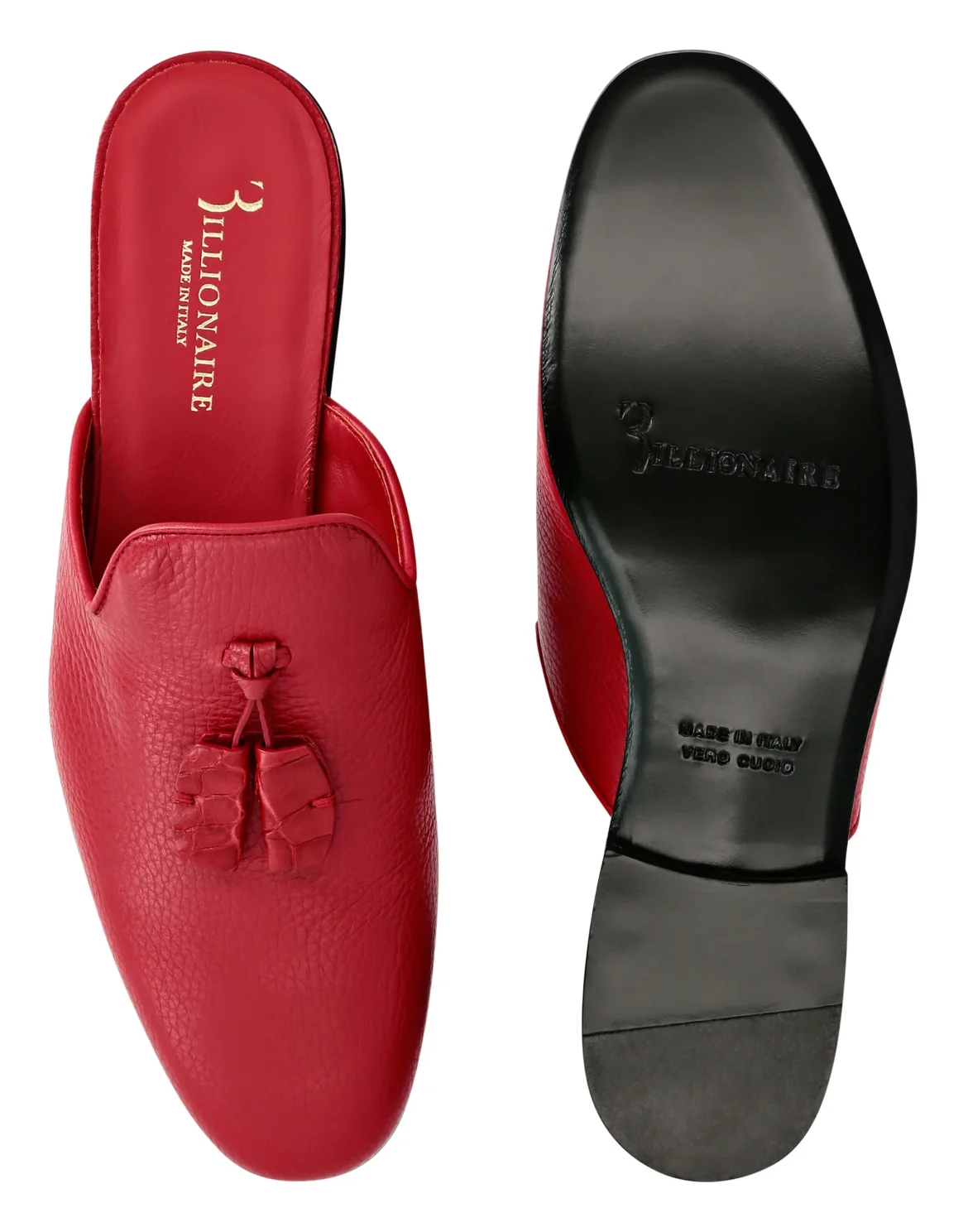 Loafers Luxury, цвет: Красный