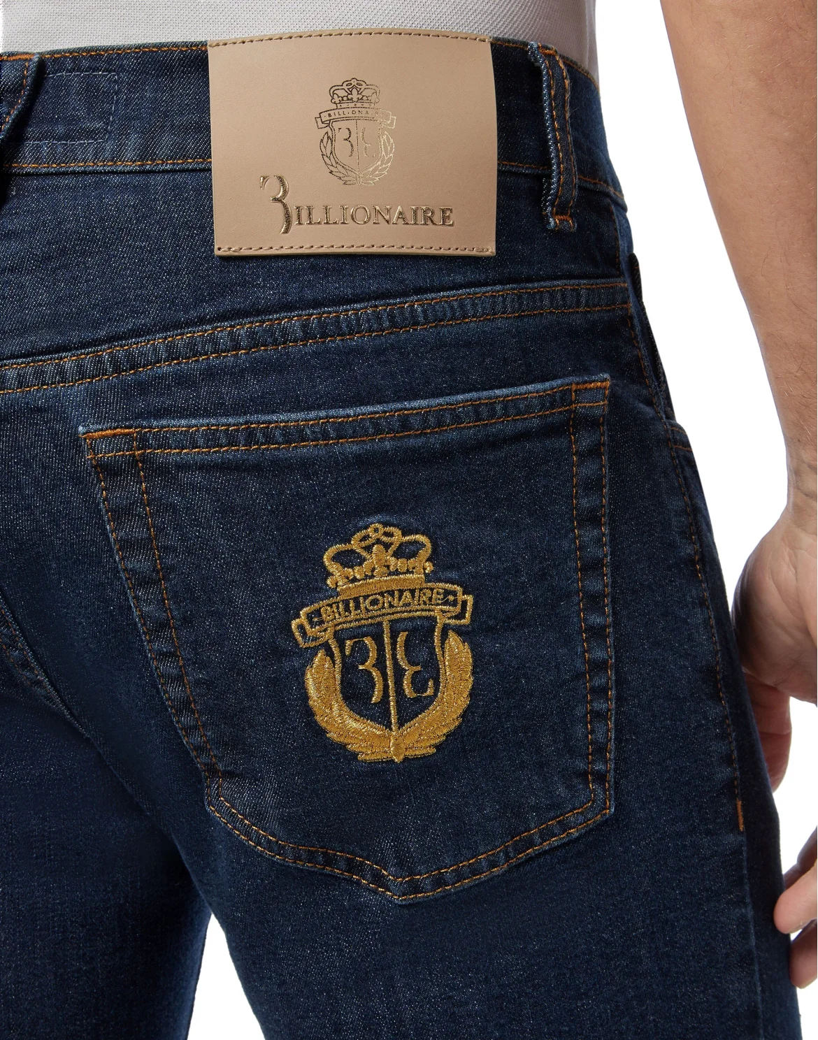 Super Straight Cut Crest, цвет: Синий