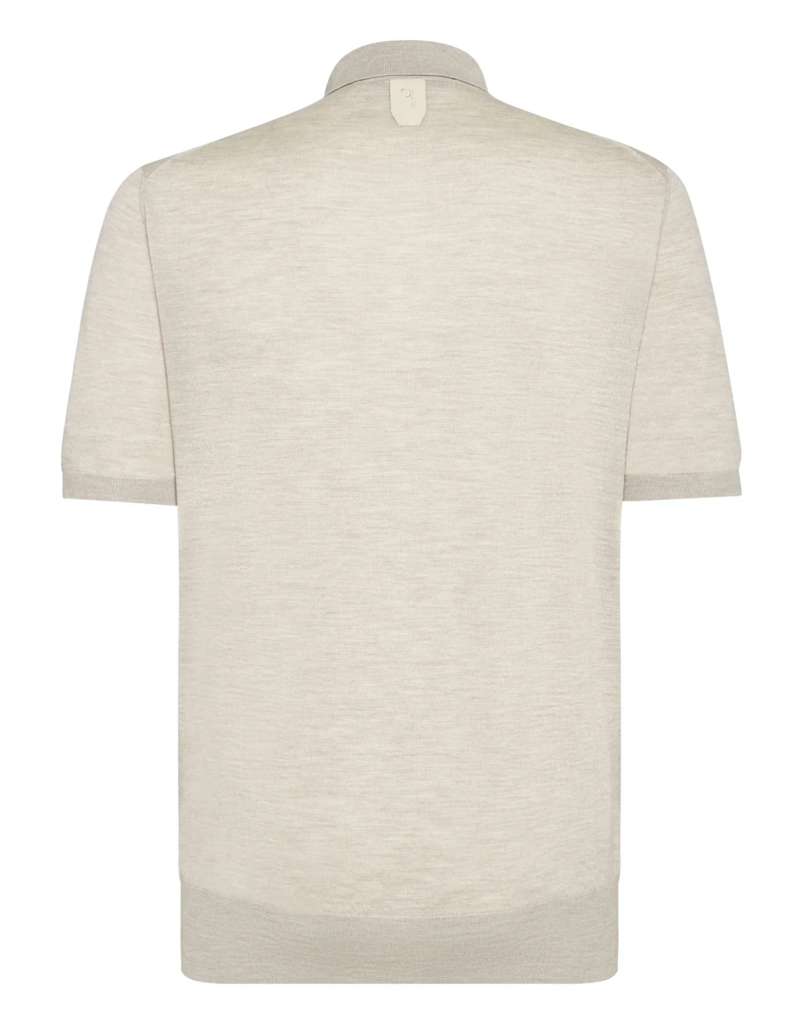 Pullover Polo-Neck SS Double B, цвет: Бежевый