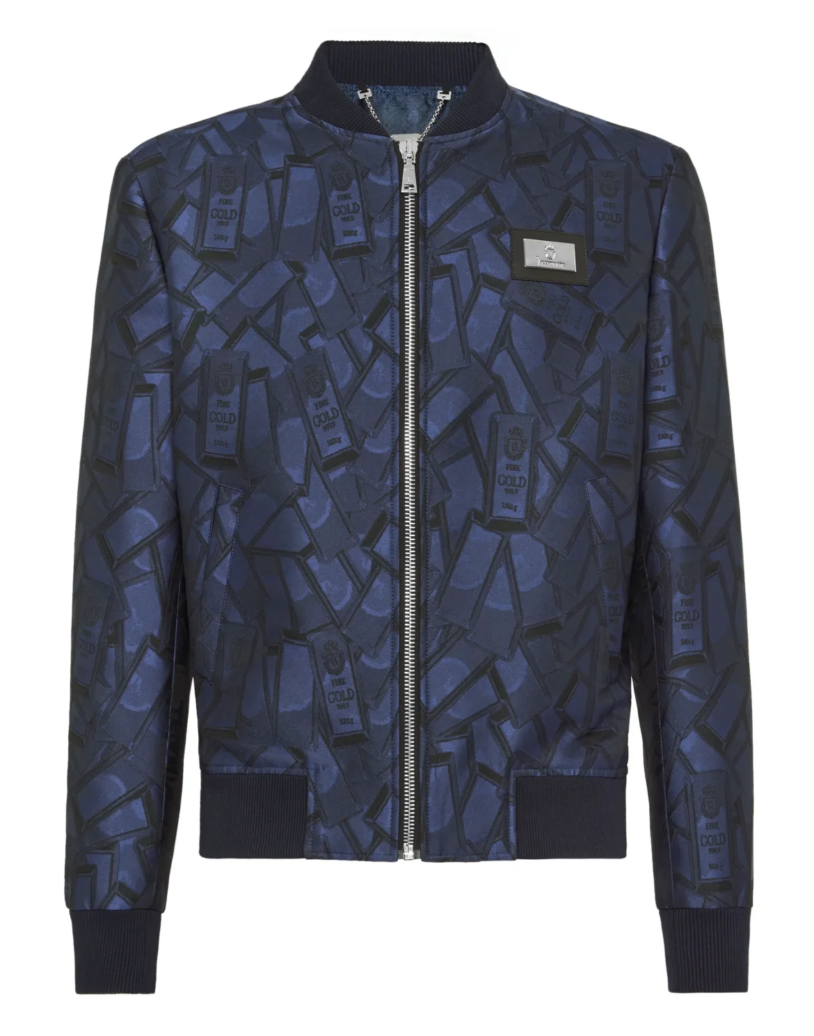 Bomber Gold, цвет: Синий