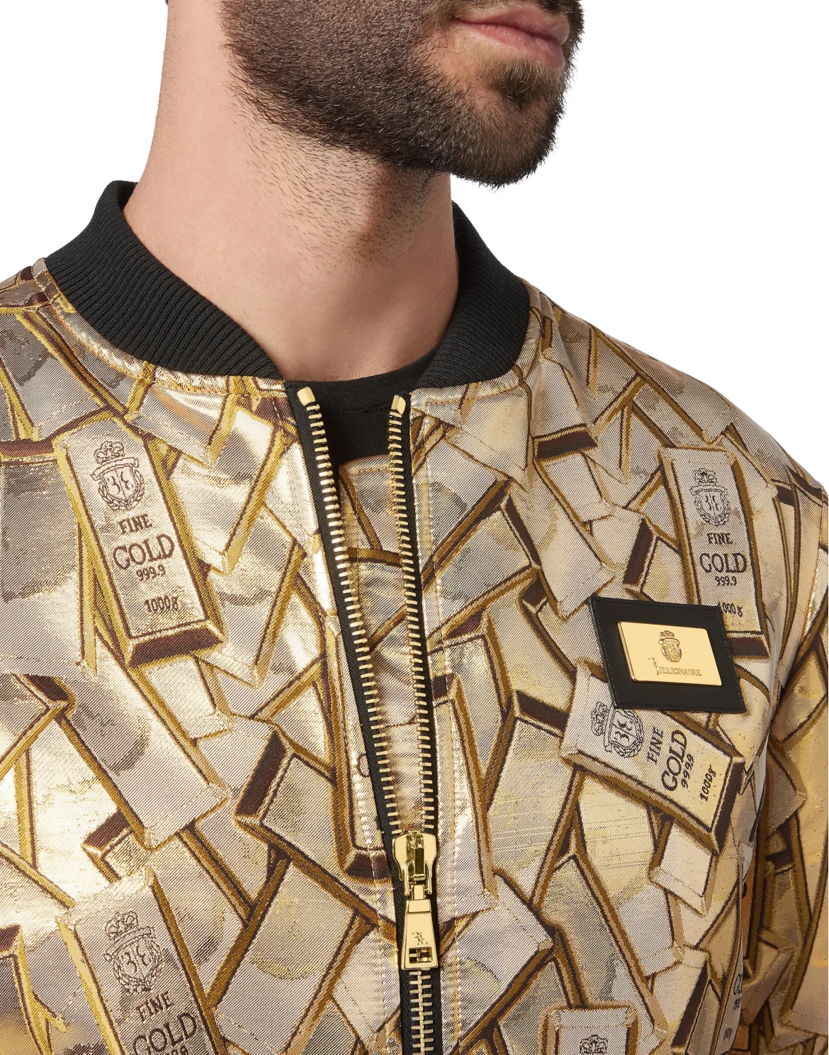Bomber Gold, цвет: Золотой