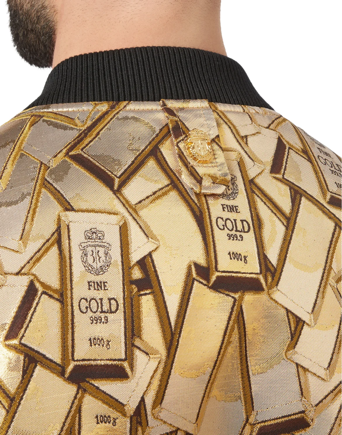 Bomber Gold, цвет: Золотой