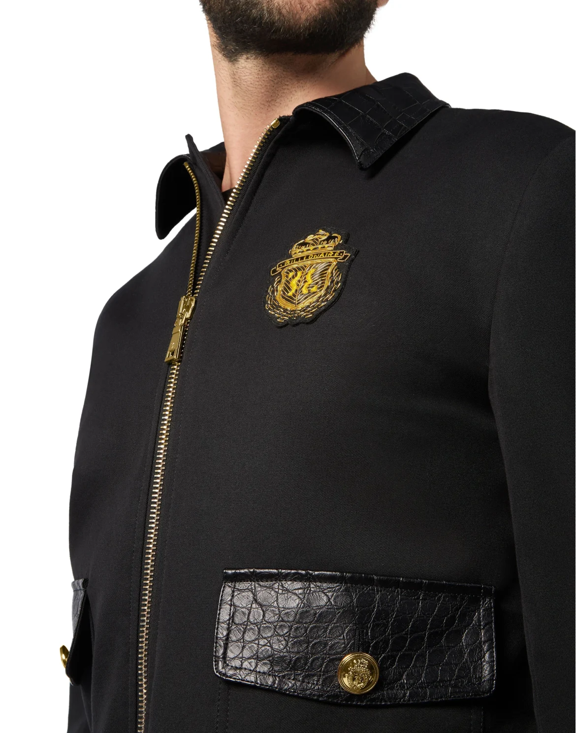 Bomber Luxury, цвет: Черный