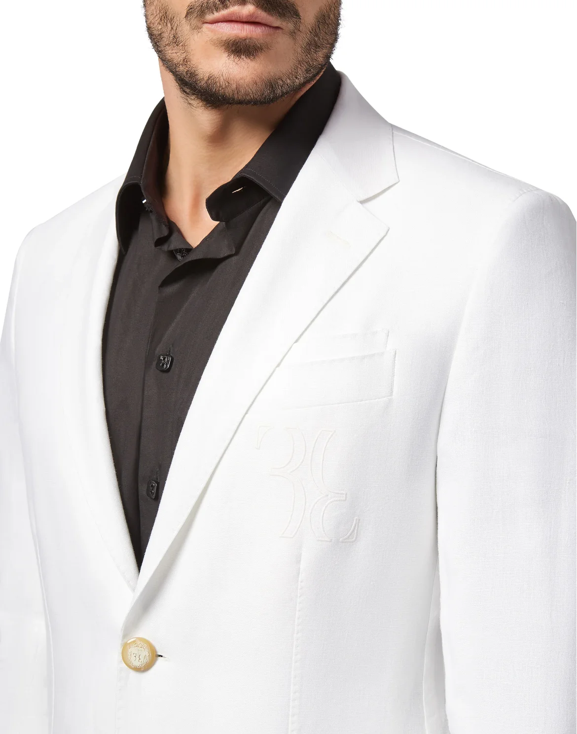 Blazer Super Slim Fit Double B, цвет: Белый