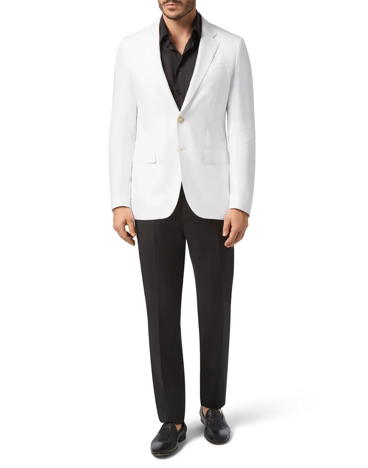 Blazer Super Slim Fit Double B, цвет: Белый