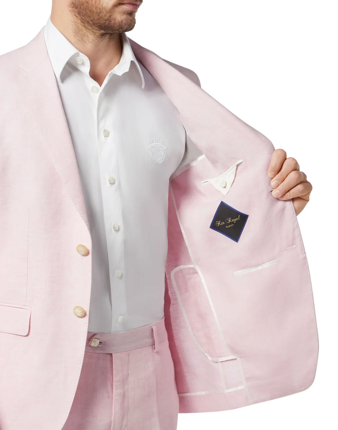 Blazer Super Slim Fit Double B, цвет: Розовый