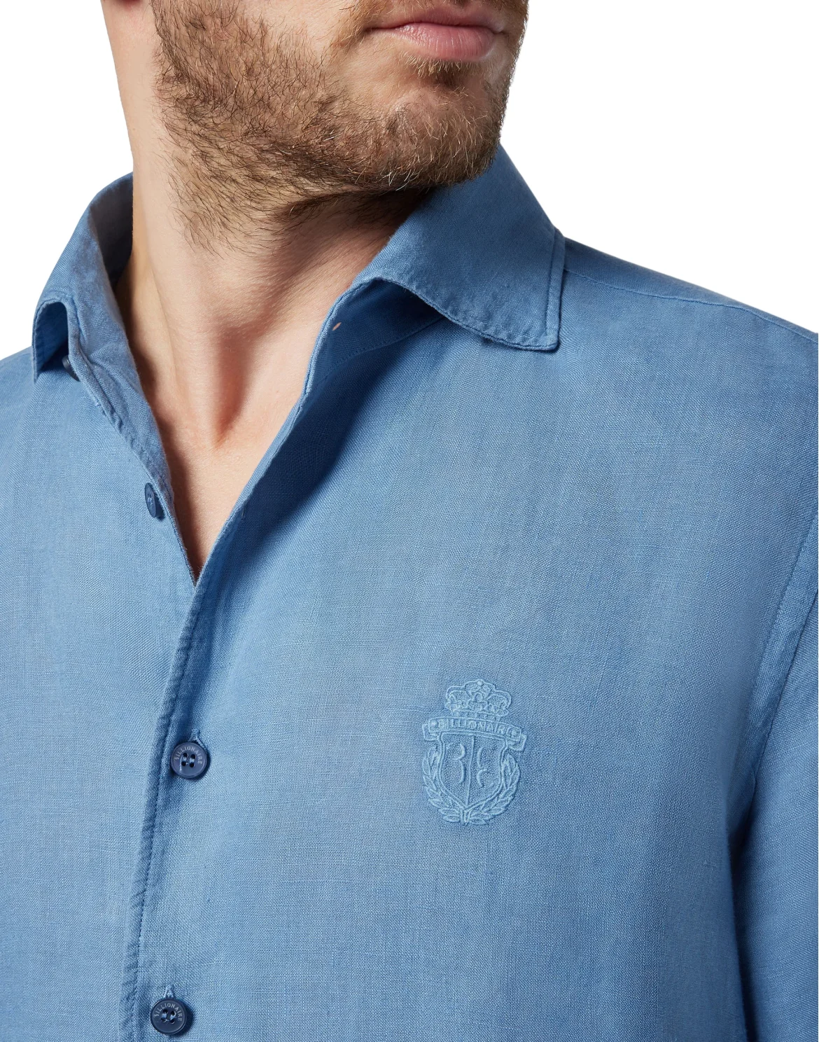 Shirt SS Crest, цвет: Голубой