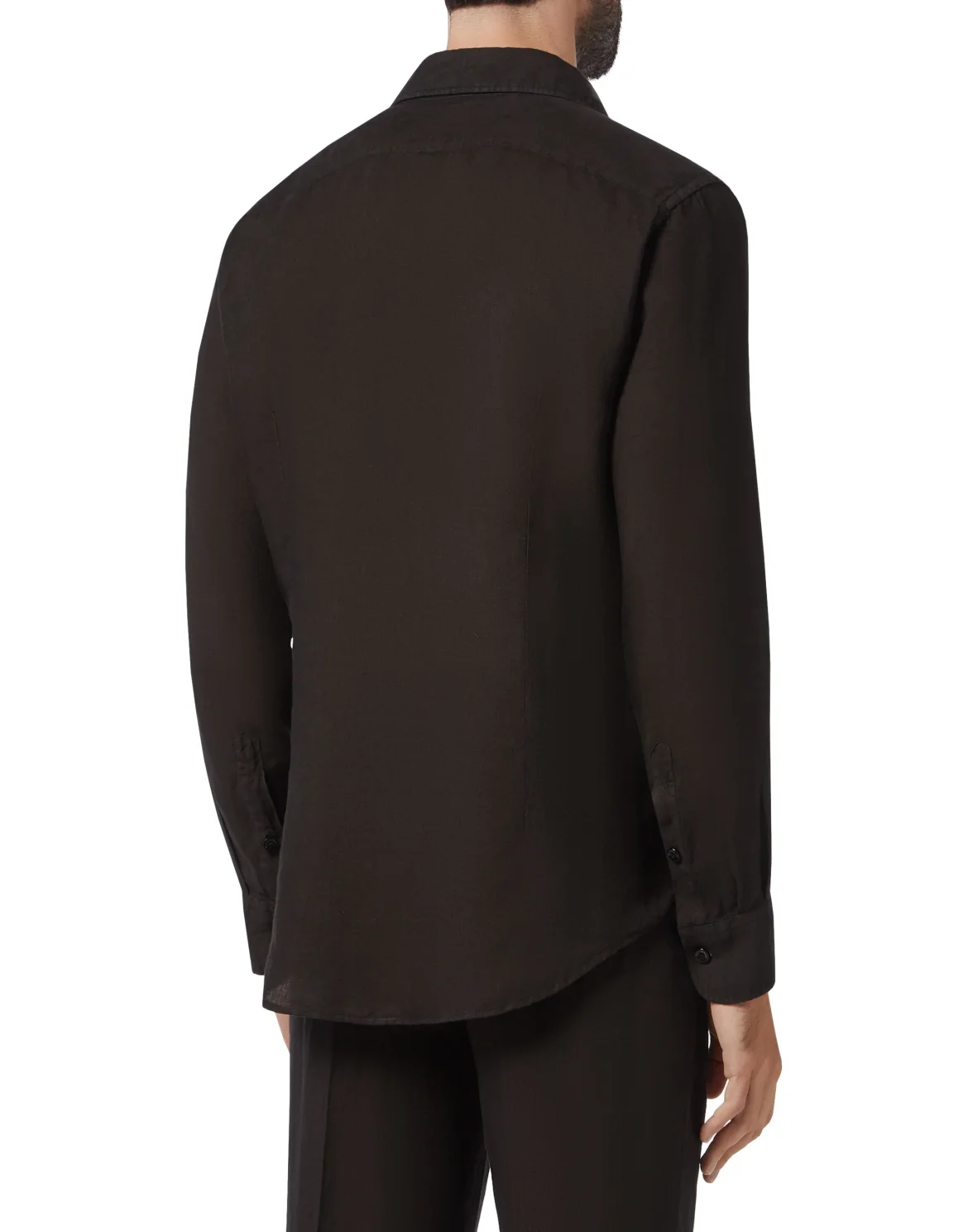 Shirt LS Crest, цвет: Черный
