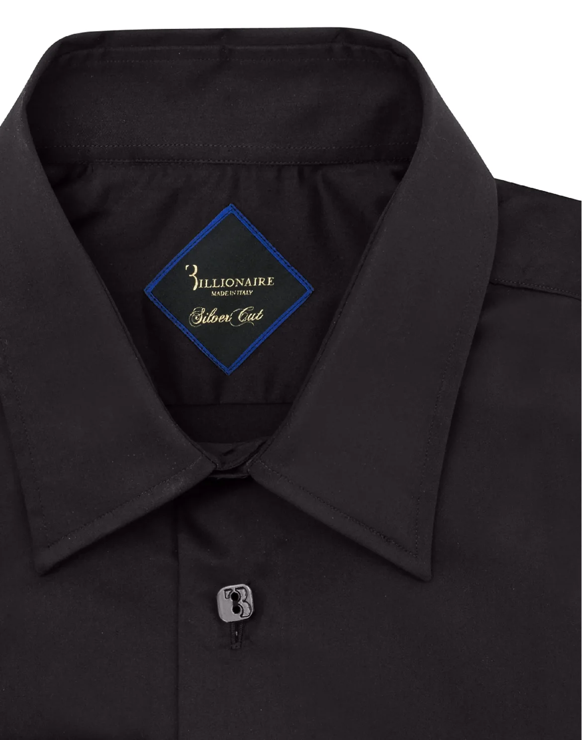 Shirt Silver Cut LS/Milano Double B, цвет: Черный
