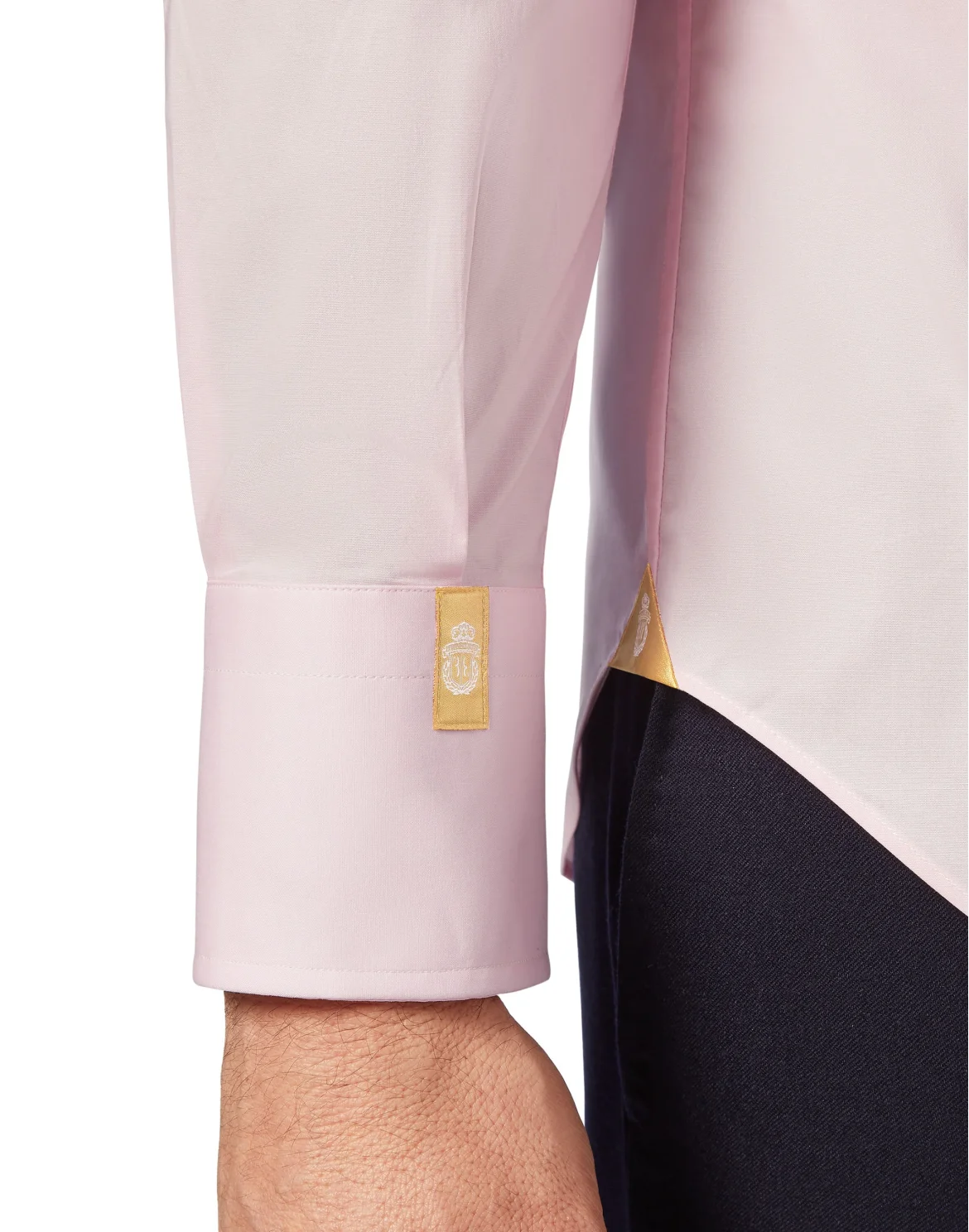 Shirt Silver Cut LS/Milano Crest, цвет: Розовый