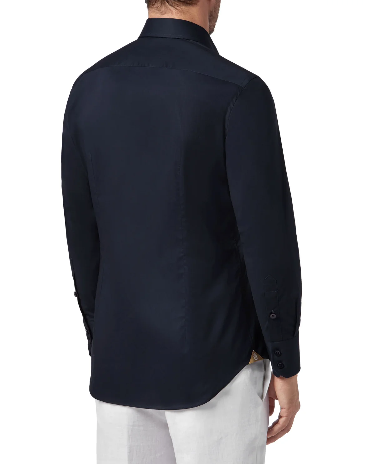 Shirt Gold Cut LS/Milano Crest, цвет: Синий