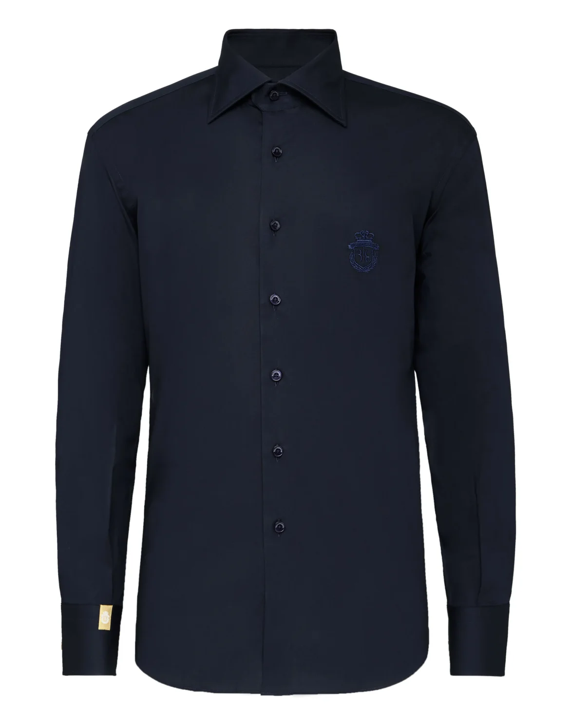 Shirt Gold Cut LS/Milano Crest, цвет: Синий