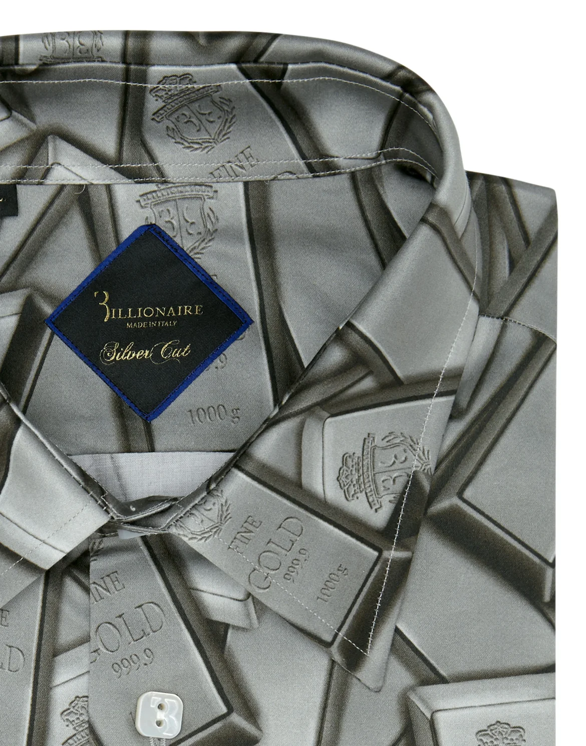 Shirt Silver Cut LS/Milano Gold, цвет: Черный