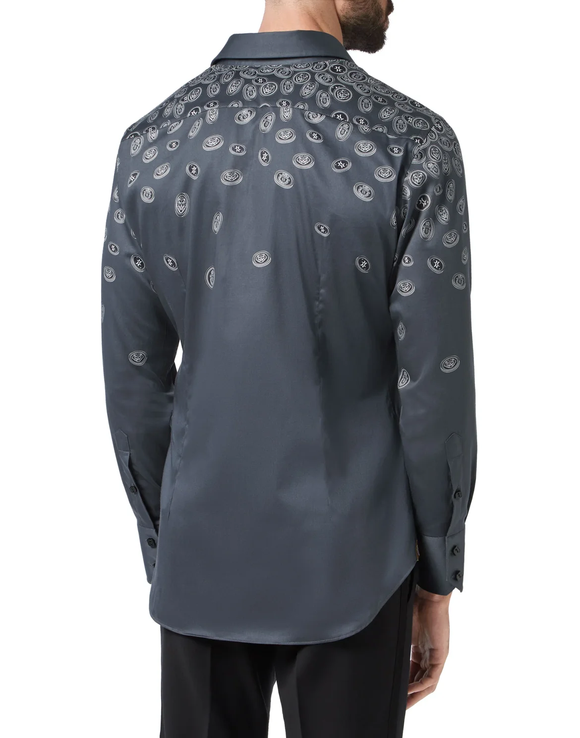 Shirt Silver Cut LS/Milano Gold, цвет: Черный