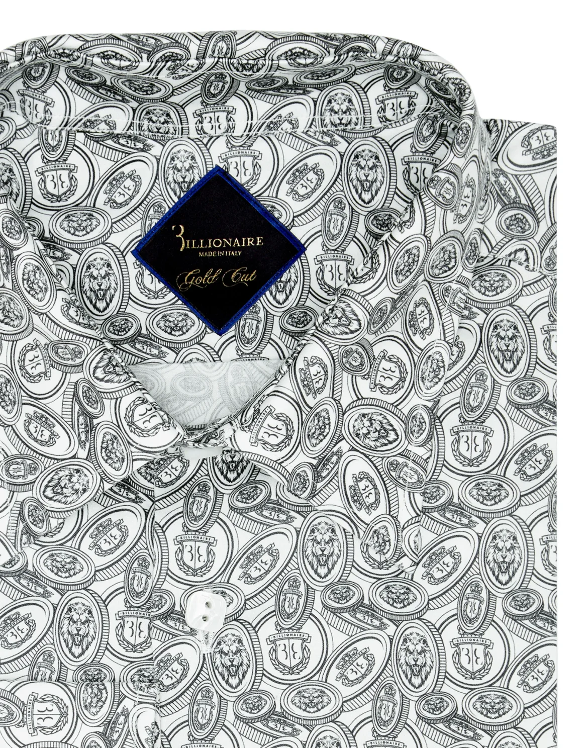 Shirt Gold Cut LS/Milano Money, цвет: Белый