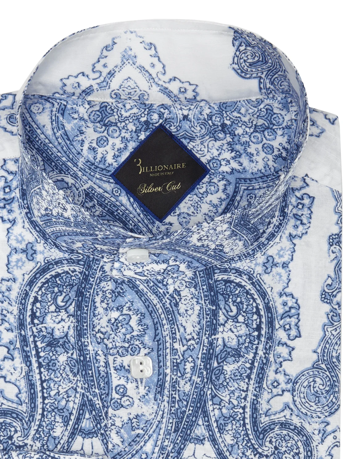 Shirt Silver Cut LS Paisley, цвет: Белый