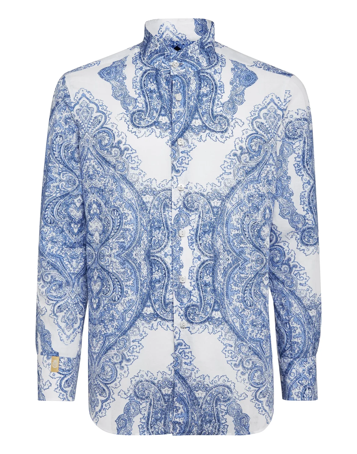 Shirt Silver Cut LS Paisley, цвет: Белый
