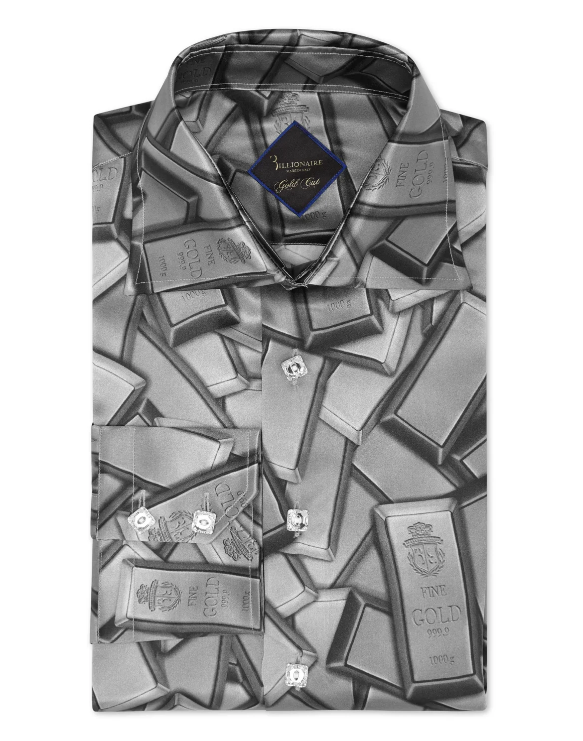 Shirt Gold Cut LS/Flavio Gold, цвет: Черный
