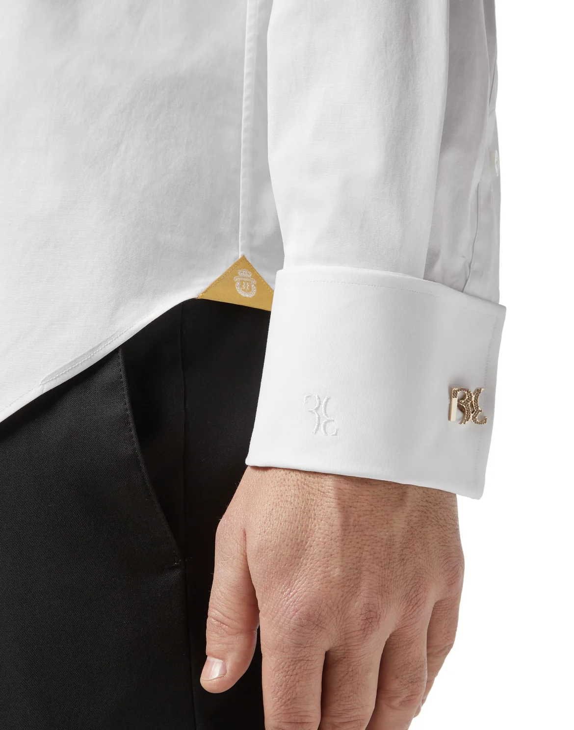 Shirt Silver Cut LS/Milano Elegant, цвет: Белый