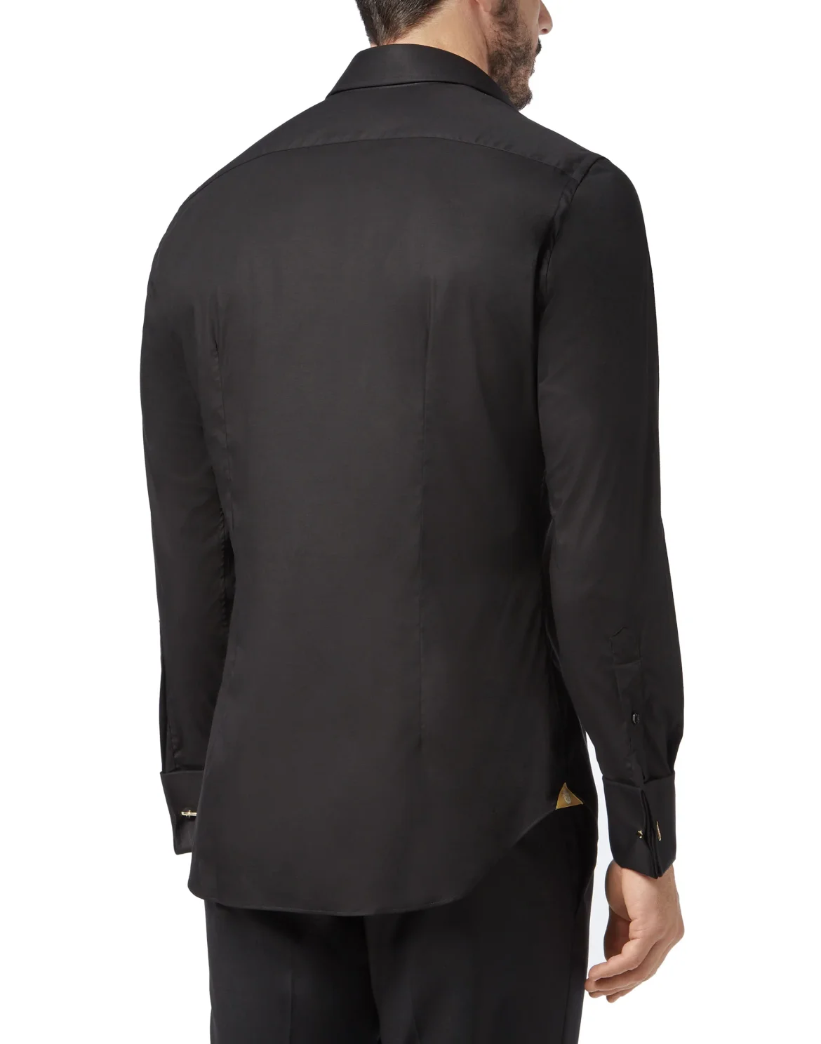 Shirt Silver Cut LS/Milano Elegant, цвет: Черный