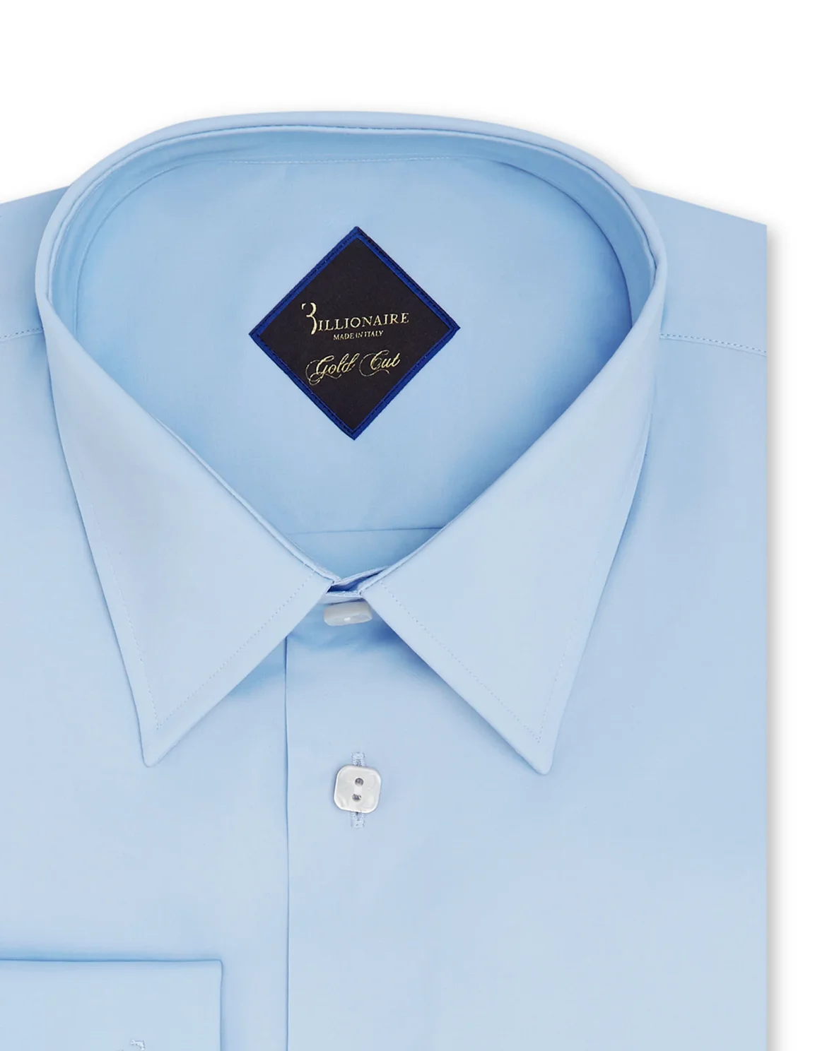 Shirt Gold Cut LS/Milano Elegant, цвет: Голубой