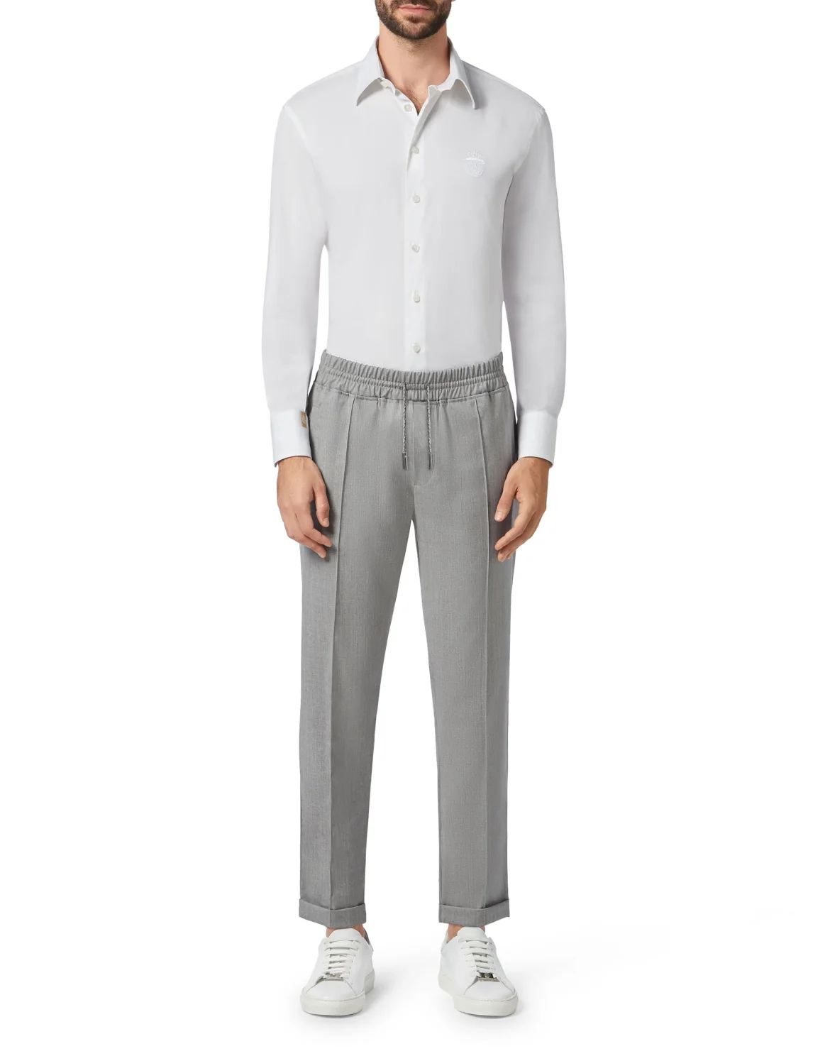 Long Trousers Double B, цвет: Серый