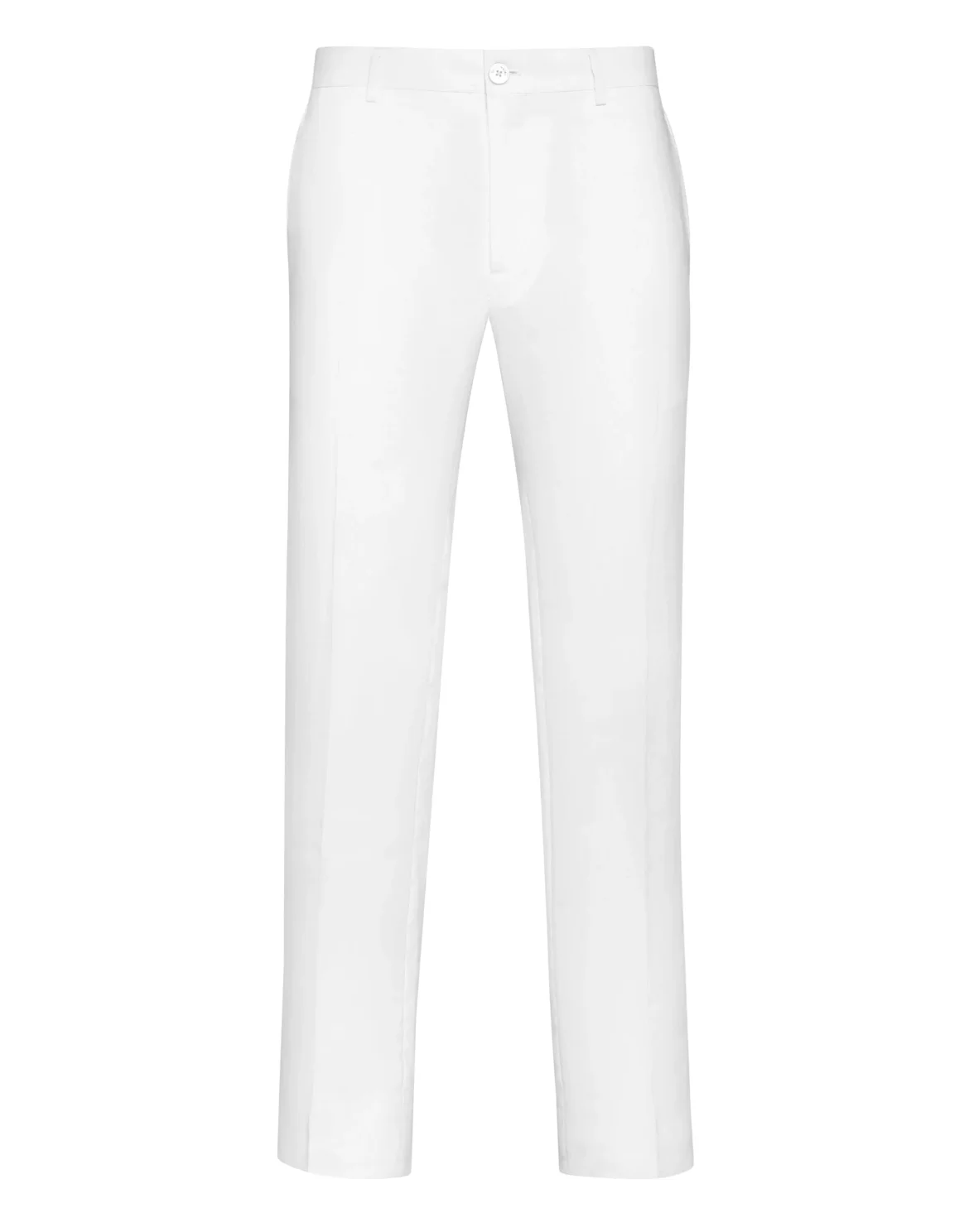 Long Trousers Regular Fit Crest, цвет: Белый