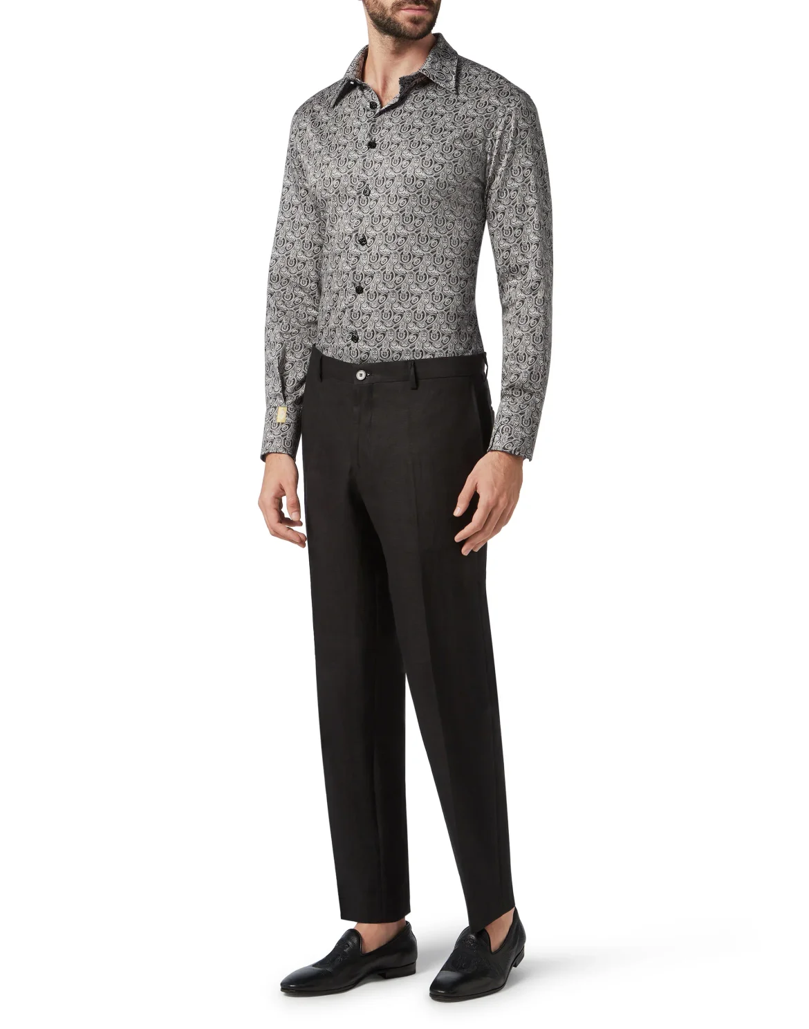 Long Trousers Regular Fit Crest, цвет: Черный