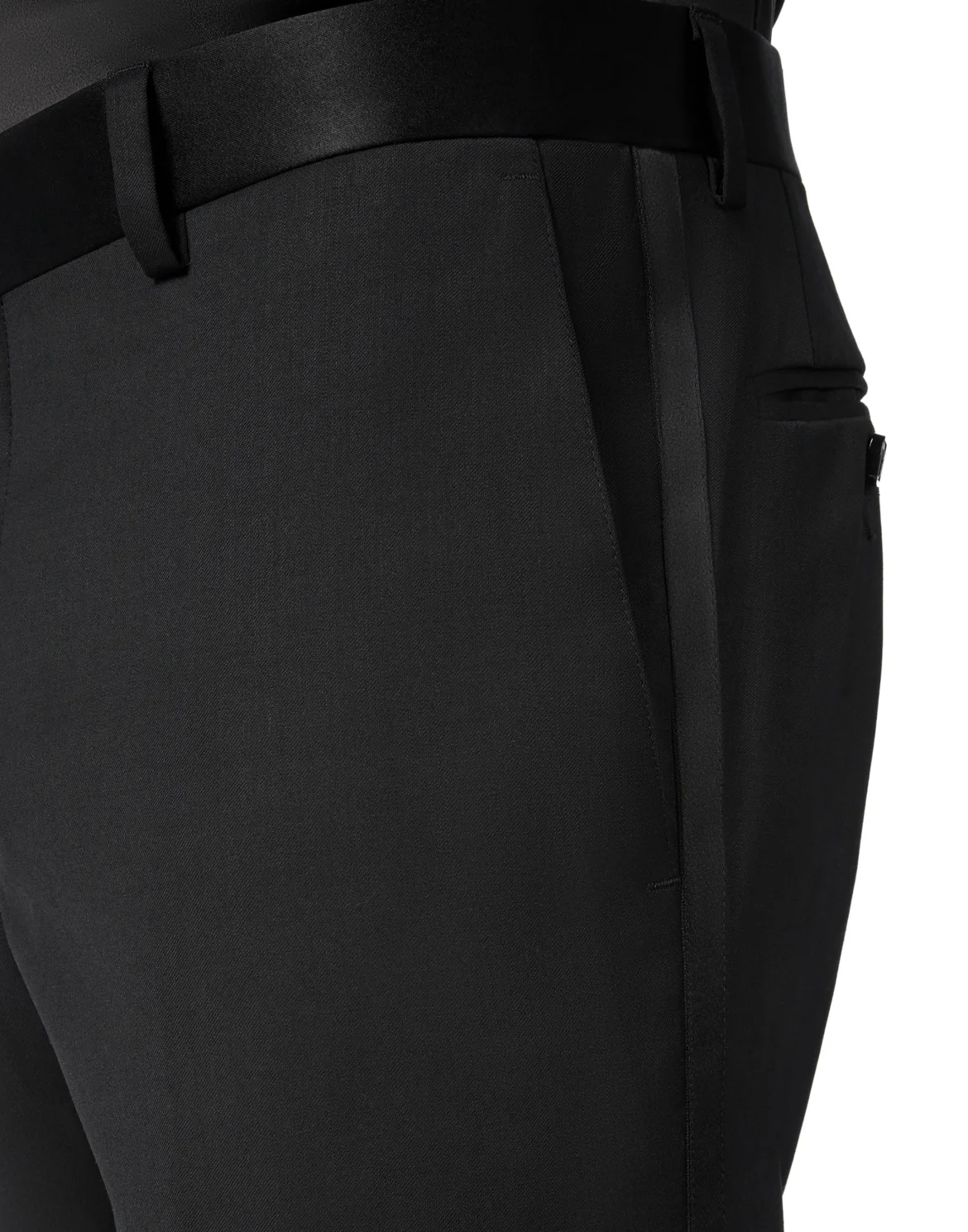Slim Trousers Elegant, цвет: Черный