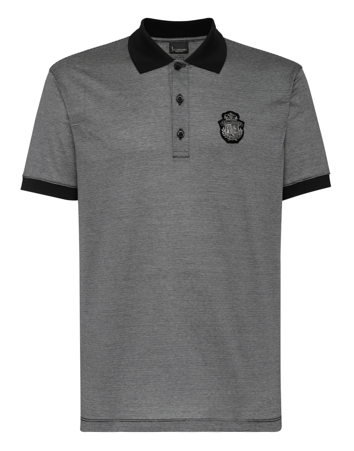 Polo shirt SS Crest, цвет: Черный
