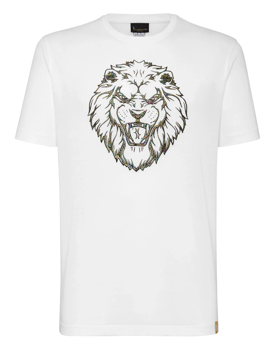 T-shirt Round Neck SS Lion, цвет: Белый