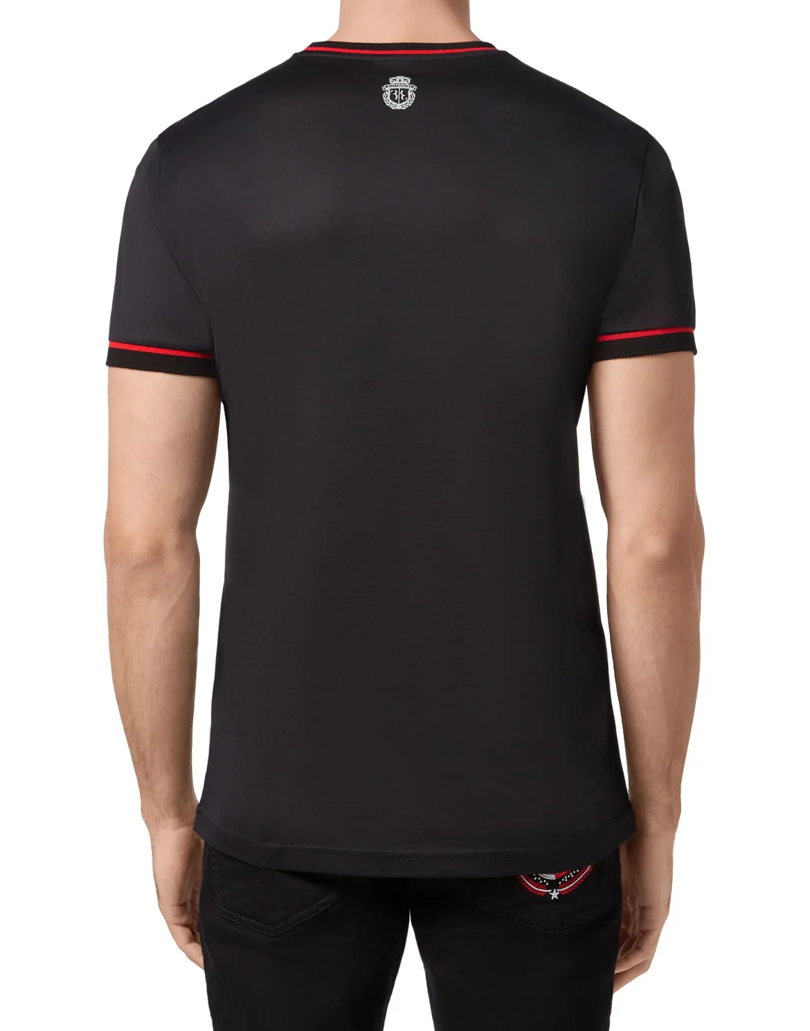 T-shirt Round Neck SS Double B, цвет: Черный