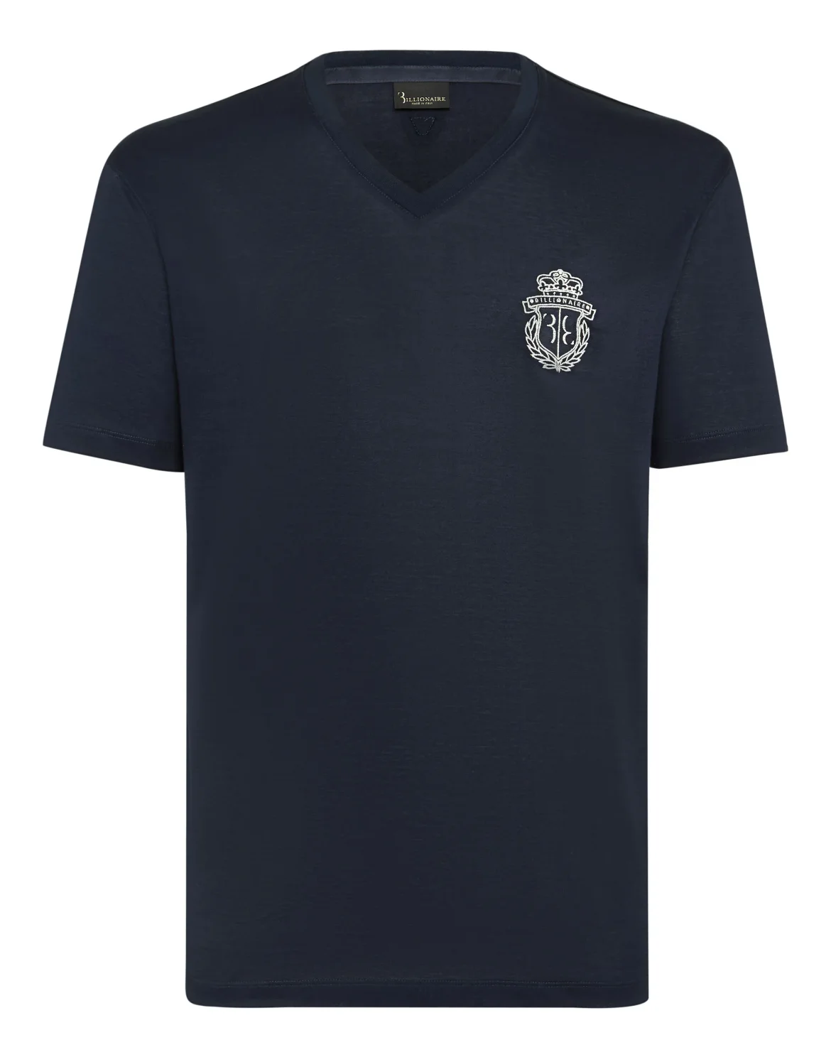 T-shirt V-Neck SS Crest, цвет: Синий