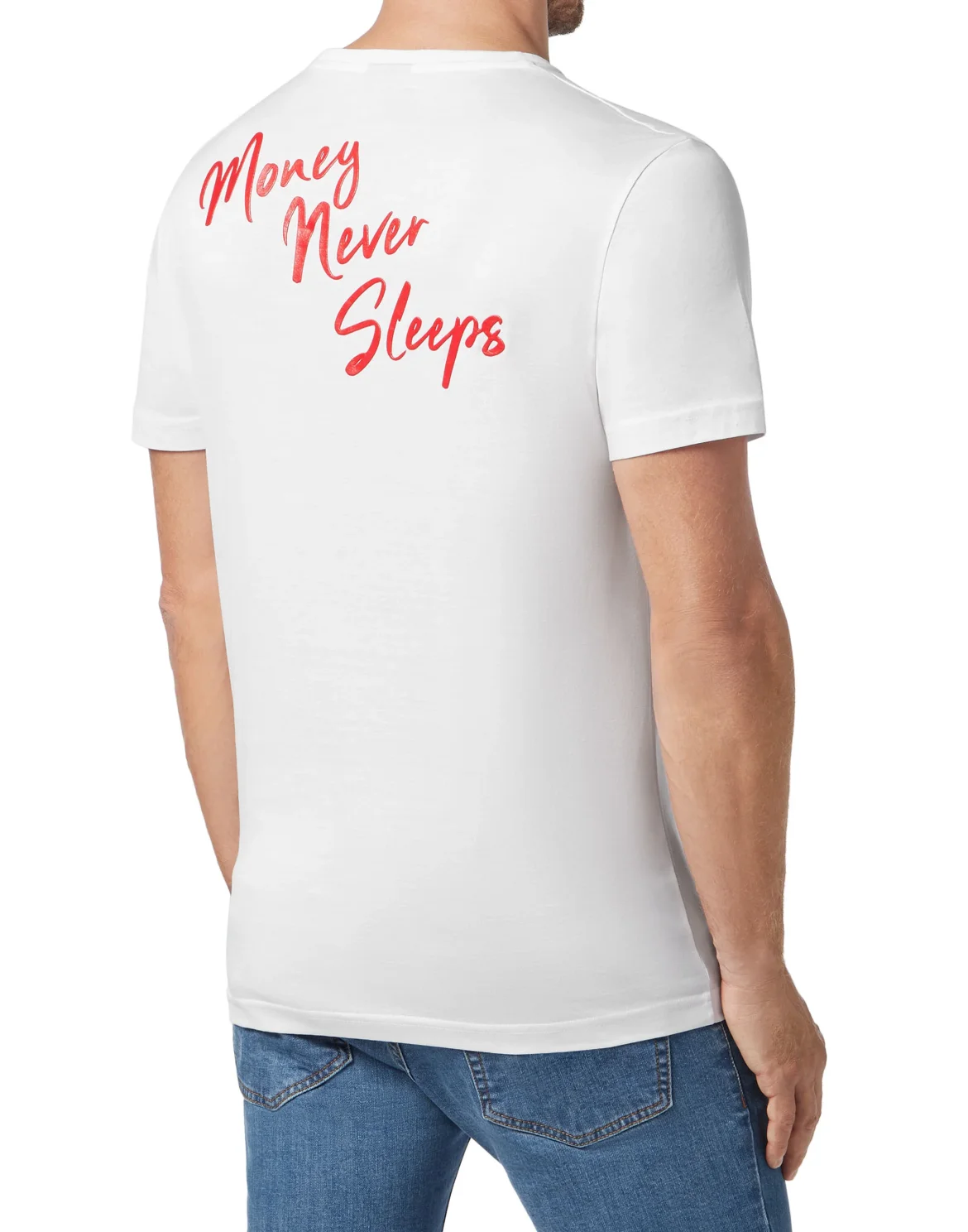 T-shirt Round Neck SS Lion, цвет: Белый