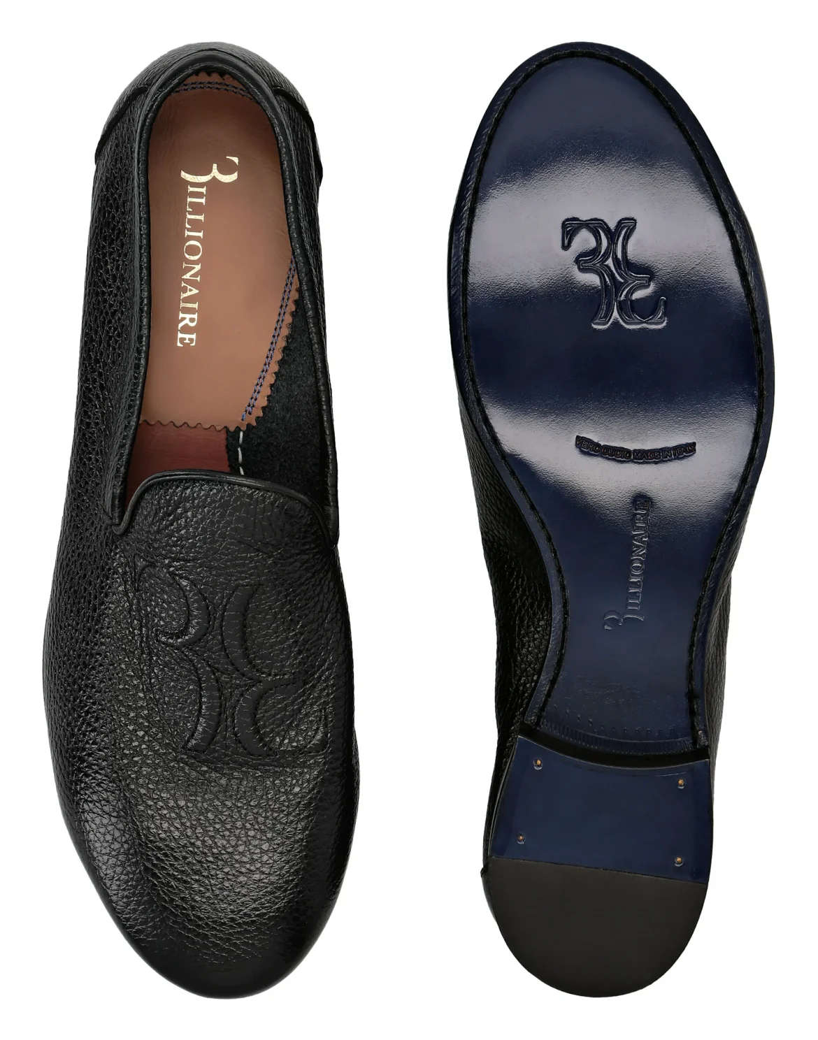 Loafers Double B, цвет: Черный