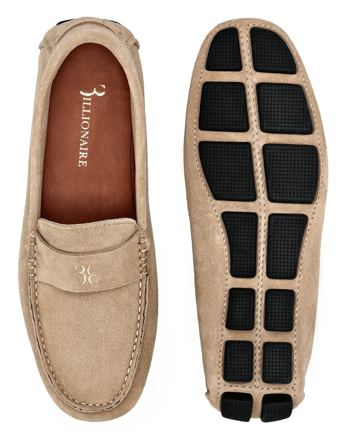 Moccasin Double B, цвет: Бежевый